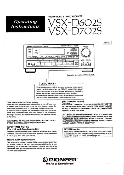 b47109 pioneer pdf manual